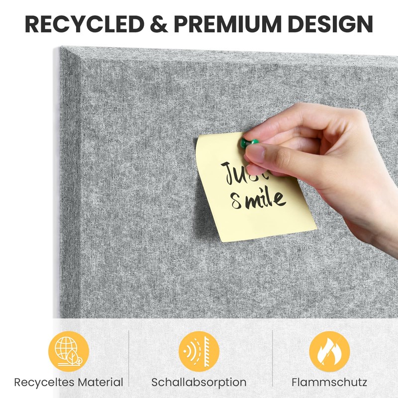 Large Felt Notice Board