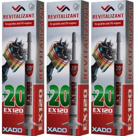 XADO Set for engine wear protection – 3 x EX120 Revitalizant engine (petrol and LPG)