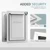Pet Door for Wall Dog Door for Wall, 3-Flap Doggie