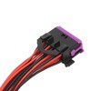 3 Pcs 16 Pin OBD2 Female Connector Cables 30cm J1962