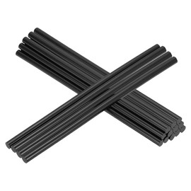 PATIKIL 7.5x0.27 Inch High Viscosity Hot Glue Sticks, 60 Pcs Hot Glue Gun Sticks Mini Hot Melt Adhesive Glue Stick for DIY Art Craft Repairs Festival Decoration, Black