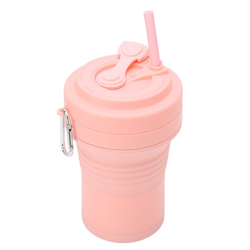 Folding Coffee Cup Silicone Heat Insulation Good Sealing Collapsible Water