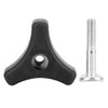 Handle Knob Nut Screw Bolt, Triangle Handle Knob Nut Screw