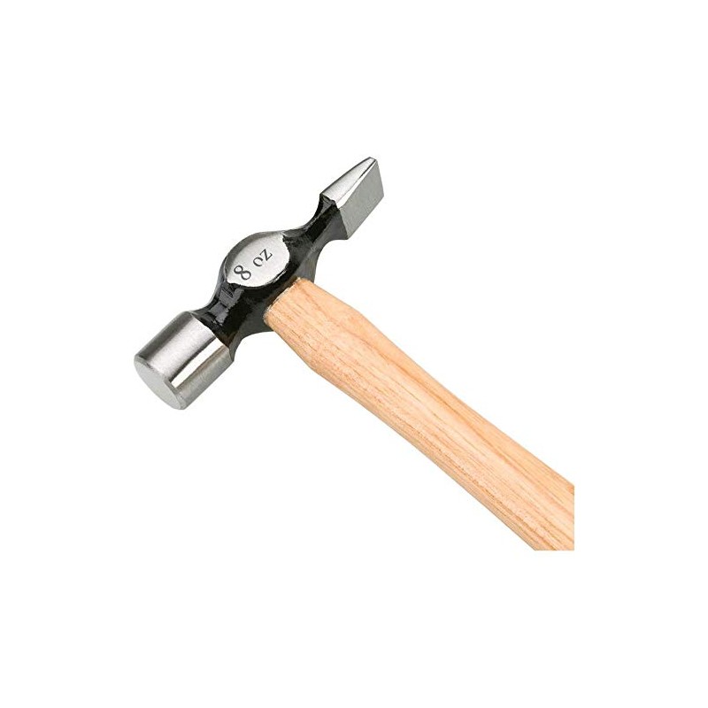 Woodstock D2671 8-Ounce Cross Peen Hammer-Hickory