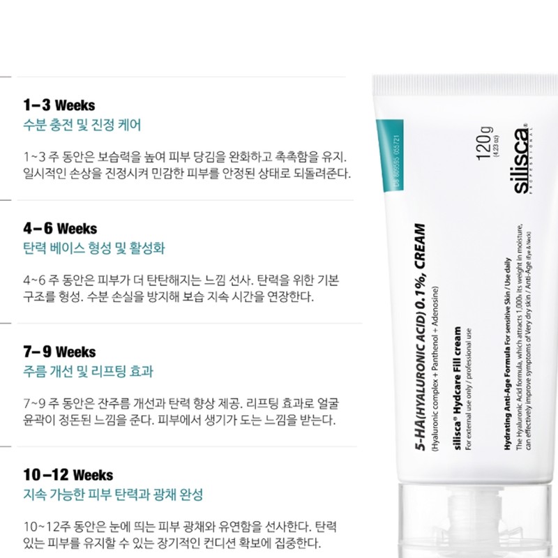 Silisca Heidicare Peel Cream 120g Hyaluronic Acid Moisturizing Sensitive Skin
