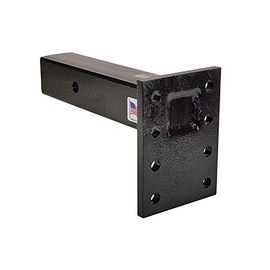 Rigid Hitch Solid Shank Pintle Mount (RPM-825-S) for 2.5 Inch Receivers - Made in U.S.A.