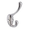 EAI Hat Coat & Robe Hook - Polished Chrome -