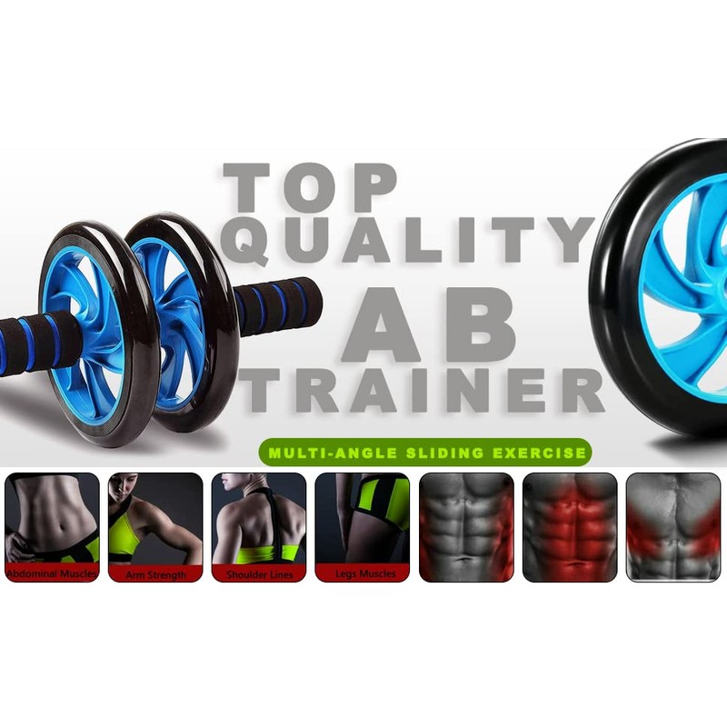 Abdominal Exercise Roller Wheel - Abs Roller With Extra Thick