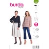 Burda Style Sewing Pattern Women's Long-Sleeved Blouse Size 8-20