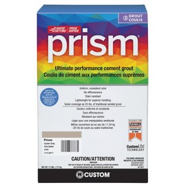 Prism Color Consistent Grout (#386 Oyster Gray)