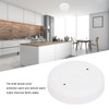 Wired Glass Break Detector Round Door Window Breakin Sensor Tamper