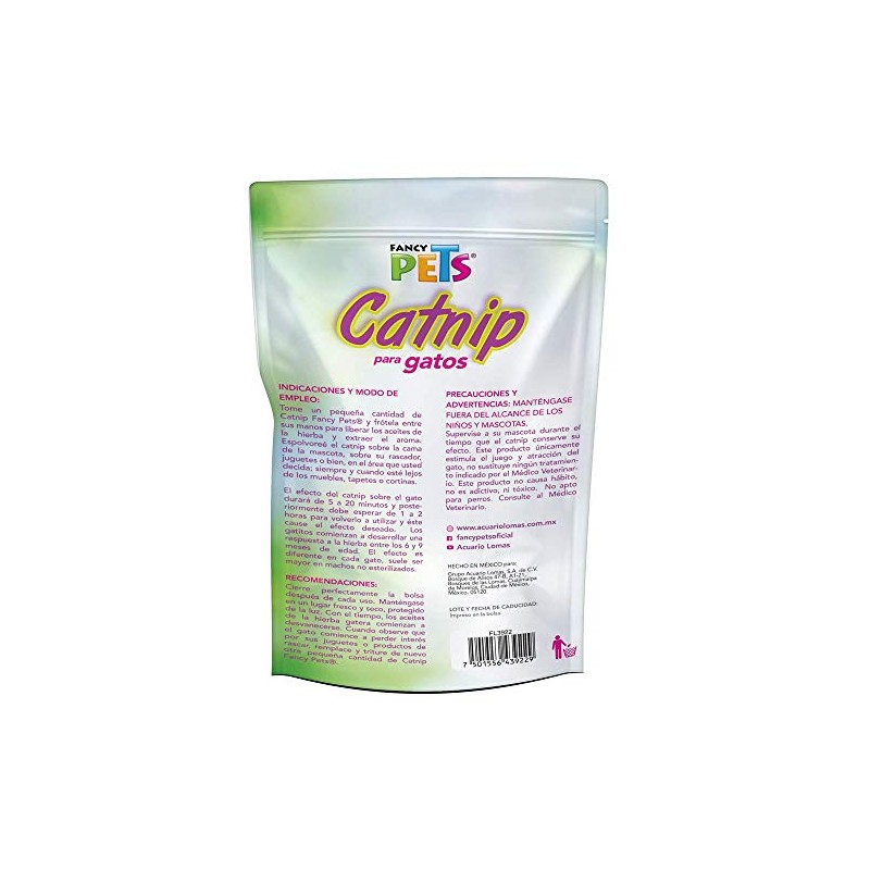 Fancy Pets Catnip para Gato o Hierba Gatera con 28