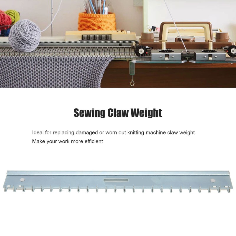 Knitting Sewing Claw Weight Stainless Steel Knitting Machine Wide Weight