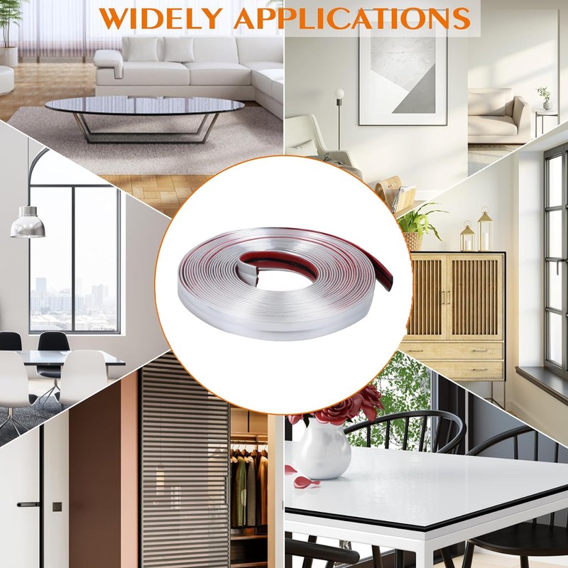 Peel and Stick Wall Molding Trim Self Adhesive L-Shaped Corner