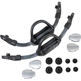 CRESSI Unisex Reaction-frog EBS Regular Fit Reaction Frog Plus Regular Fins Strap, Black, Regular UK