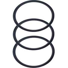 3 Pack - 30 oz Replacement Rubber Lid Ring, 3.7 Inch Diameter Gasket Seals, Black Lid Gasket Rings for Insulated Stainless Steel Tumbler fits Yeti, Ozark Trail, Beast and Renowned Brands