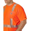 Carhartt Men's High Visibility Force Short Sleeve Class 2 Tee,Brite