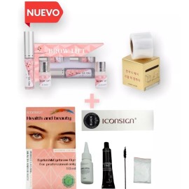 Iconsign Planchado De Cejas + Papel Osmótico + Pigmento    Tinta