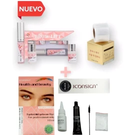 Iconsign Planchado De Cejas + Papel Osmótico + Pigmento    Tinta