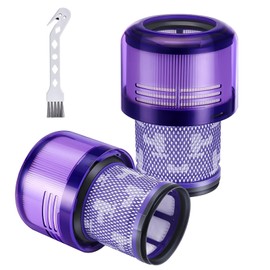 TOPALL Vacuum Filter for Dyson V11,HEPA Filter Replacement for Dyson,Vacuum Accessories,Compatible with Dyson V11 Torque Drive,V11 Animal,V11 Complete,V11 Extra, Replaces Part #970013-02 (2 P)