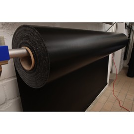 PVC Valmex Boat 7318 Mehler 1500 x 500 mm Tarpaulin Dinghy Boat Skin (Black)
