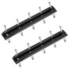 8" Black Kayak Gear Track Rail for YakAttack GTSL90 GearTrac