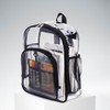 Clear Backpack Stylish Large Capacity Waterproof PVC Transparent Backpack for