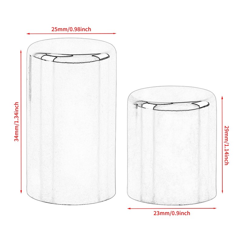Docking Hardware Covers Kit Fit for Harley Touring 2009-Later Chrome