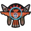 Native American Thunderbird Arrows Patch - 4x3.2 inch (P5881)