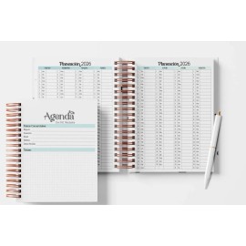 Agenda Diaria Citas 26-27 Personalizada Mo Psicólogo