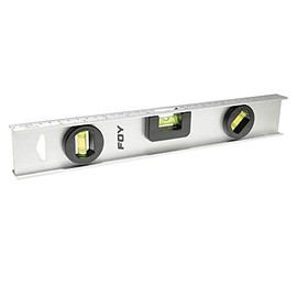 Foy 142601 Nivel 3 gotas 14" de aluminio