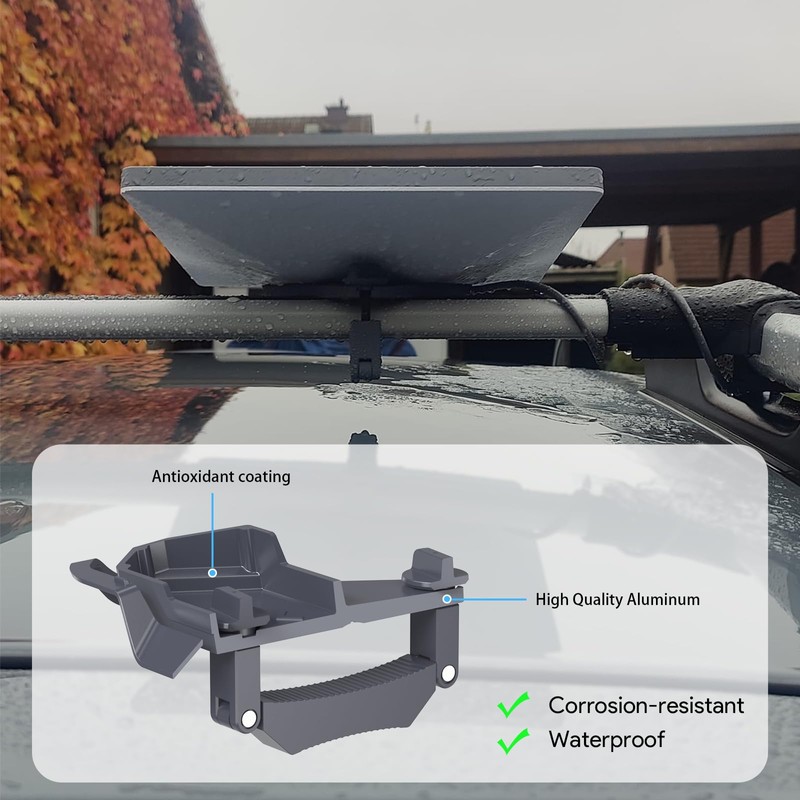 XLTTYWL Starlink Mini Mount, 0.47''-1.89'' Anti-Rust Mimi Starlinks Roof Rack
