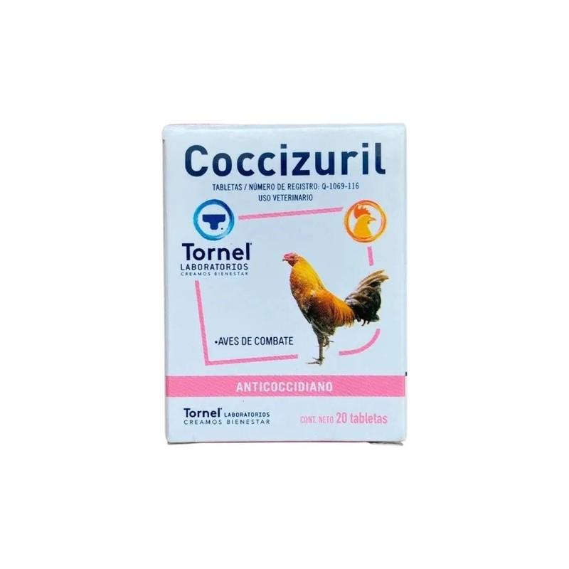 Desparasitante Coccizuril 100 Tab Tornel (coccidia)