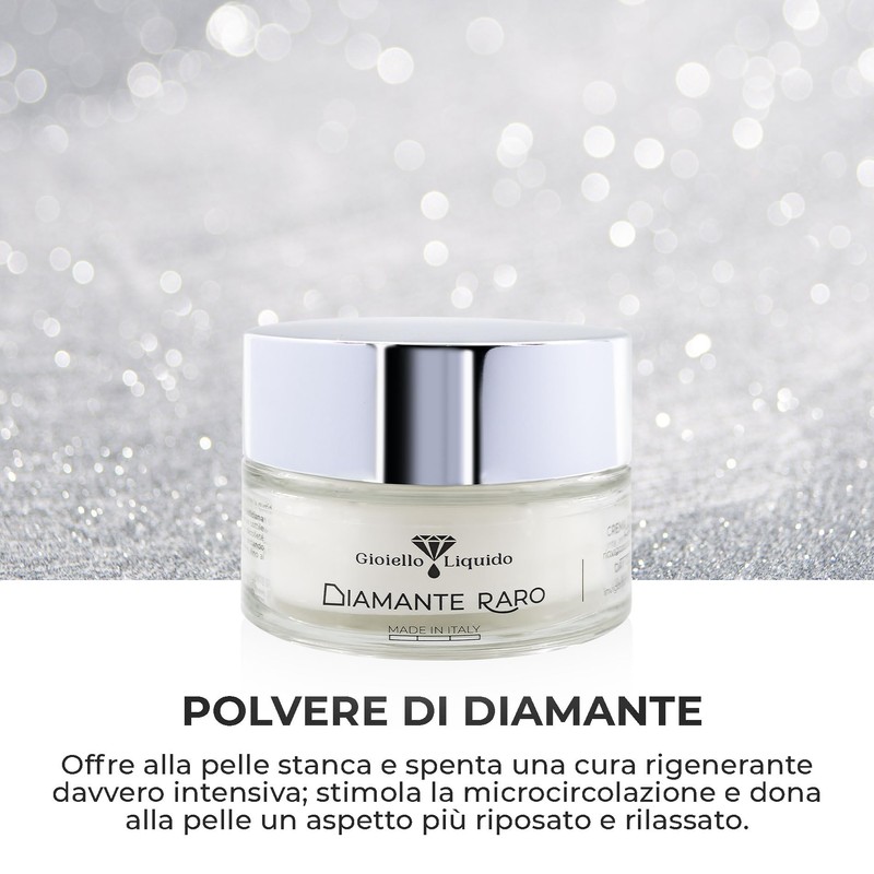 Tagescreme mit Diamantpuder mit sofortigem Anti-Aging-Effekt