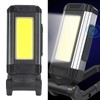 COB Work Light Magnetic USB Rechargeable LED Flashlight Camping Light