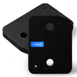 VIOKS Set of 2 Filter Sponge Replacement for Мiele 9164761 Base Filter 207 x 155 mm Filter for Tumble Dryer Heat Pump Dryer Active TDB230WP TDD230