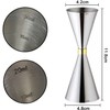Measuring Cup Graduated Jigger Cup Cocktail Stainless Steel Measuring Cup