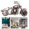 Metal Motorcycle Ornaments, Retro Decorative Art Collection Decoration for Living
