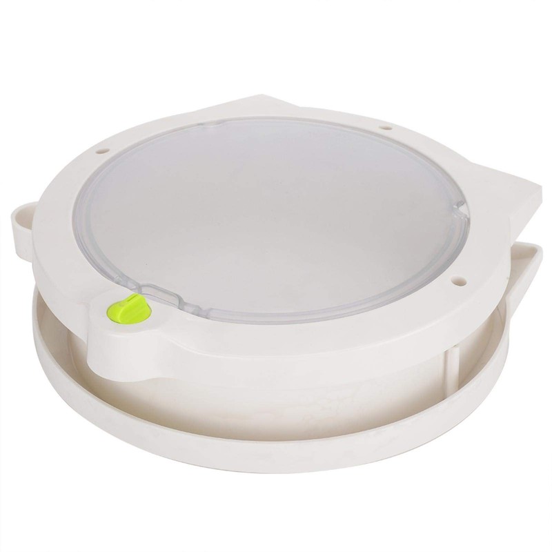 SALUTUYA Cat Flap Door Cat Shape for Wall Door 8.4"