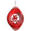 SWEN Products Dragon Circle Swirly Metal Wind Spinner
