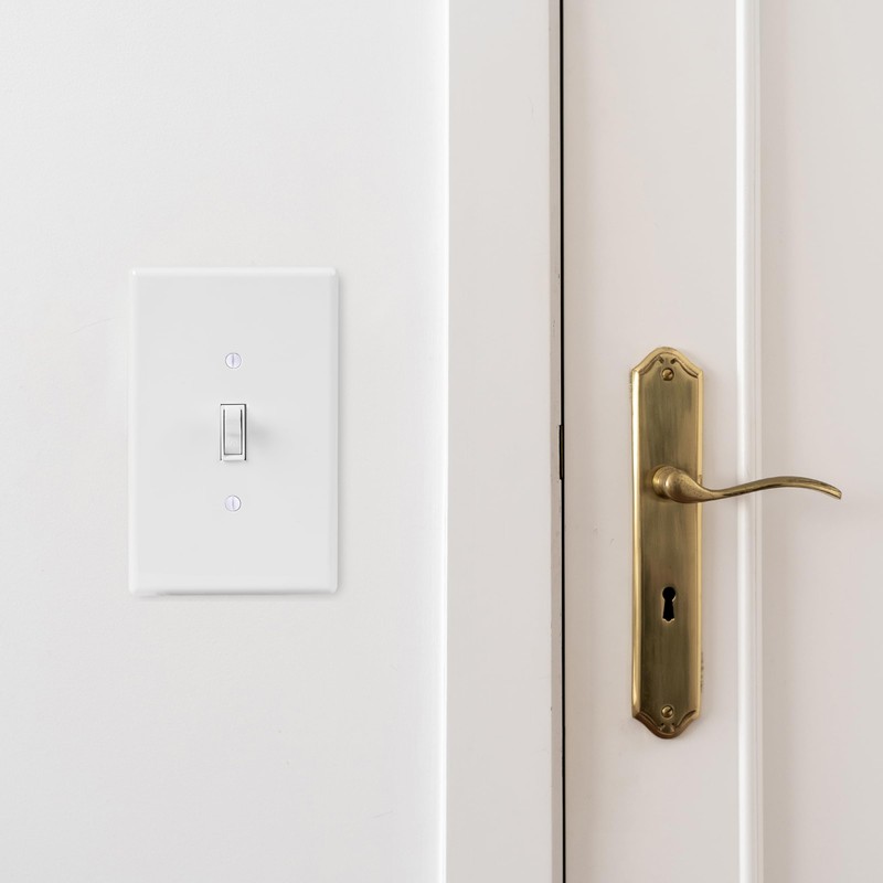 Bates- Light Switch Plates, 10 Pack, 4.88" x 3.11", Mid-