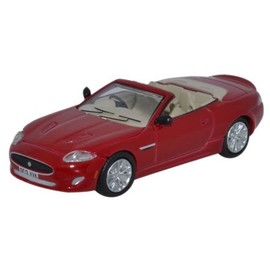Oxford Diecast 76XK004 Jaguar XK Convertible Italian Racing Red