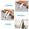 Ipetboom 2pcs Short Handled Stainless Steel Shoe Horns for Men