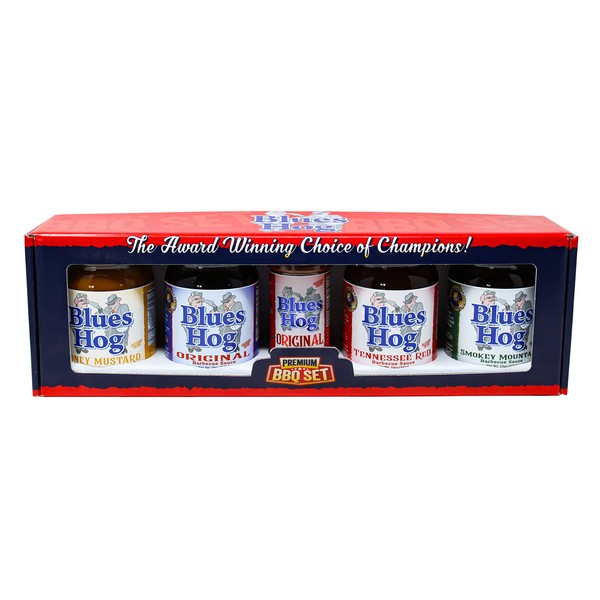 Blues Hog Premium BBQ Large Sampler (Variety Pack of 5