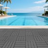 WONSHREE 12”x12” Plastic Interlocking Deck Tiles, 44 Pack Waterproof Patio