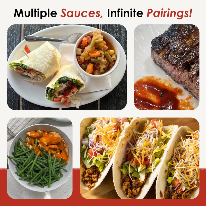 Dave’s Gourmet Insanity Super Hot Sauce Variety 4-Pack - Carolina