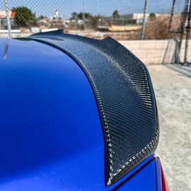 XinYu Carcyling Real Carbon PSM Style Spoiler for 2007-2015 Infiniti G35, G25, G37 4-Door Sedan