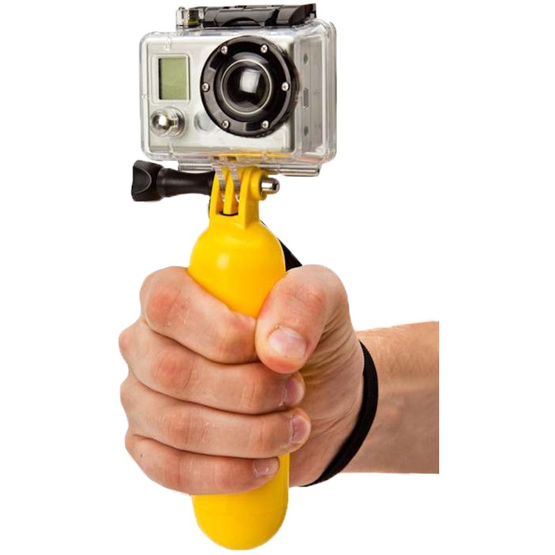 Xit XTGPFH Floating Handle for GoPro (Yellow)