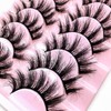 False Eyelash Extensions Lashes Set Cat Eye Curly Lashes 6D
