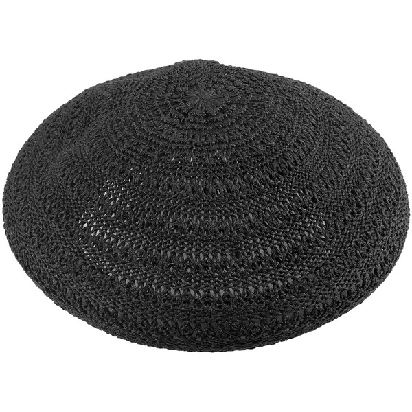 Kids Beret Crochet Hats Berets Berets Berets Women Bohemia Straw